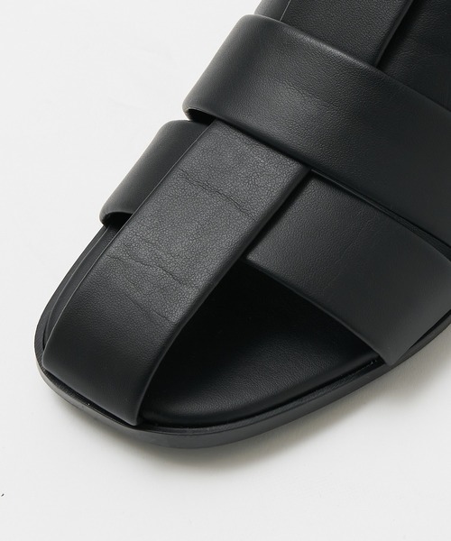 collex（コレックス）の「【CALIDAD ITALIA】 メッシュサンダル（サンダル・レディース・ブラウン系その他/ブラック・37/38）」の12枚目の写真