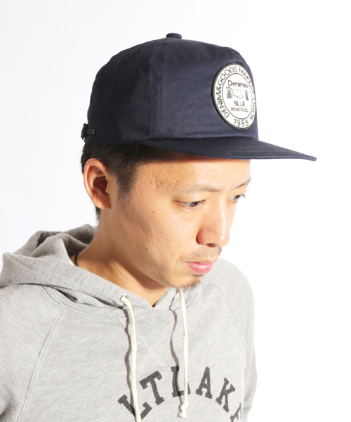 Denime（ドゥニーム）の「CIRCLE LOGO CAP/サークルロゴキャップ（キャップ・メンズ・ネイビー/ワイン/ライトグレー・FREE）」の2枚目の写真