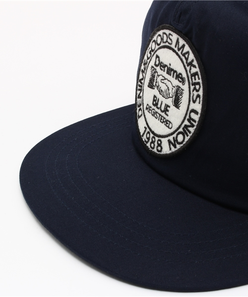 Denime（ドゥニーム）の「CIRCLE LOGO CAP/サークルロゴキャップ（キャップ・メンズ・ネイビー/ワイン/ライトグレー・FREE）」の4枚目の写真