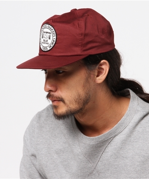 Denime（ドゥニーム）の「CIRCLE LOGO CAP/サークルロゴキャップ（キャップ・メンズ・ネイビー/ワイン/ライトグレー・FREE）」の11枚目の写真