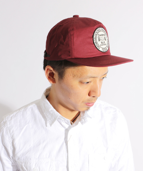 Denime（ドゥニーム）の「CIRCLE LOGO CAP/サークルロゴキャップ（キャップ・メンズ・ネイビー/ワイン/ライトグレー・FREE）」の16枚目の写真