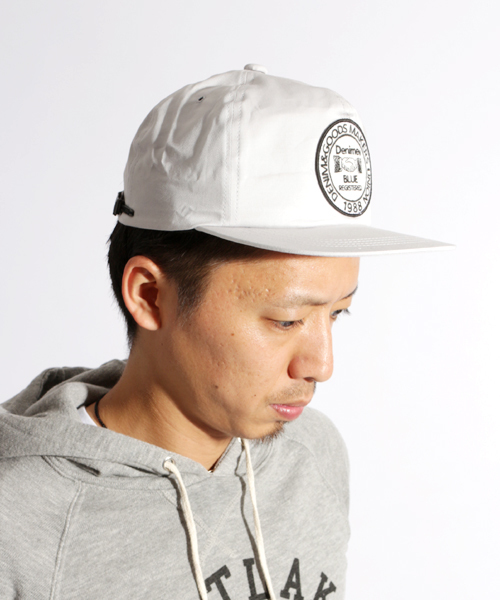 Denime（ドゥニーム）の「CIRCLE LOGO CAP/サークルロゴキャップ（キャップ・メンズ・ネイビー/ワイン/ライトグレー・FREE）」の12枚目の写真