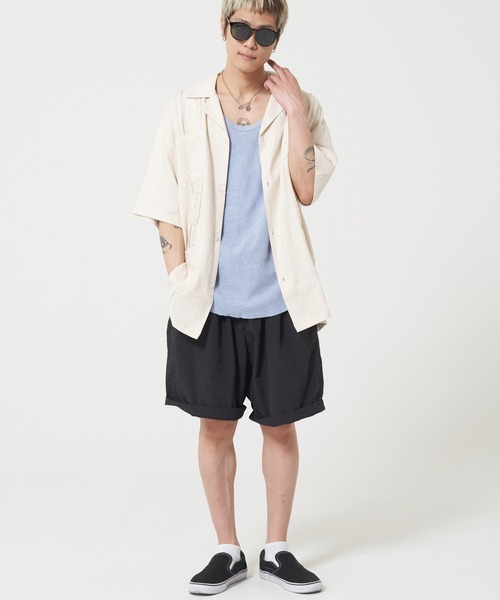 ラディアル レーヨン ワークシャツ　ネイバーフッド CALEE RATS TMT ラディアル レーヨン ワークシャツ ネイバーフッド CALEE RATS