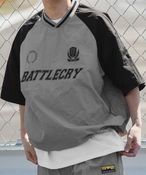 kutir（クティール）の「ユニフォームナイロン半袖プルオーバー（Tシャツ/カットソー・メンズ・ライトグレー/ブラック/ネイビー/ライトカーキ・MEDIUM/LARGE）」の19枚目の写真