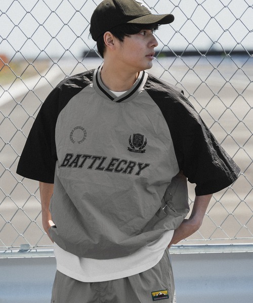 kutir（クティール）の「ユニフォームナイロン半袖プルオーバー（Tシャツ/カットソー・メンズ・ライトグレー/ブラック/ネイビー/ライトカーキ・MEDIUM/LARGE）」の20枚目の写真