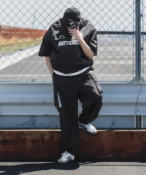 kutir（クティール）の「ユニフォームナイロン半袖プルオーバー（Tシャツ/カットソー・メンズ・ライトグレー/ブラック/ネイビー/ライトカーキ・MEDIUM/LARGE）」の10枚目の写真