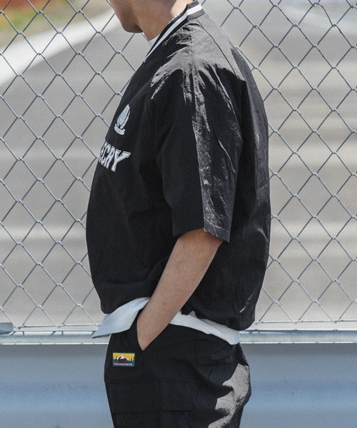 kutir（クティール）の「ユニフォームナイロン半袖プルオーバー（Tシャツ/カットソー・メンズ・ライトグレー/ブラック/ネイビー/ライトカーキ・MEDIUM/LARGE）」の7枚目の写真