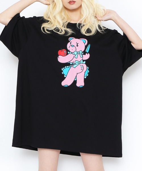 PUNYUSTシャツ フード総柄Tシャツ（GYOZA SABAKAN）[商品：PN19AW-104R