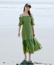 archives | シアーサッカー２ｗａｙオフショルワンピース(ワンピース)