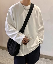 Port（ポート）の「【 (d)aresut / ダレスト 】 ビッグシルエット 無地 ロング Tシャツ / カットソー #_（Tシャツ/カットソー・メンズ）」