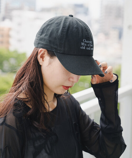 Kastane（カスタネ）の「ロゴキャップ（キャップ・レディース・ブラック/ライトベージュ/レッド/ネイビー・FREE）」の2枚目の写真