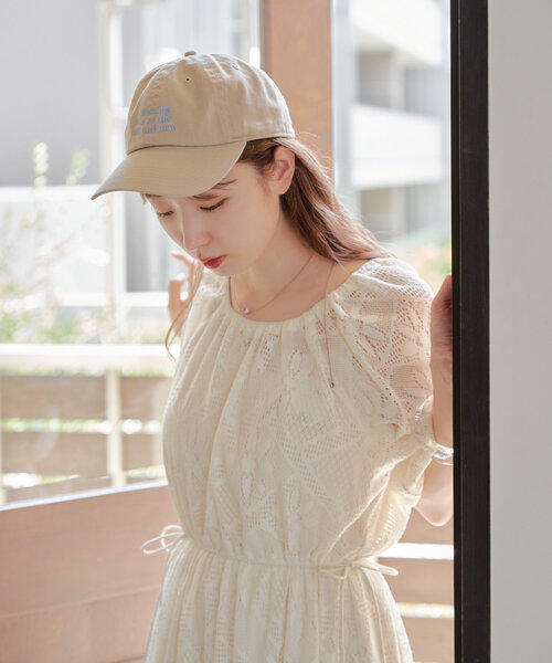 Kastane（カスタネ）の「ロゴキャップ（キャップ・レディース・ブラック/ライトベージュ/レッド/ネイビー・FREE）」の16枚目の写真