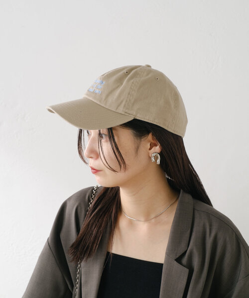 Kastane（カスタネ）の「ロゴキャップ（キャップ・レディース・ブラック/ライトベージュ/レッド/ネイビー・FREE）」の19枚目の写真