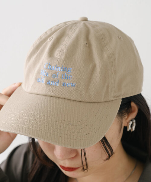 Kastane（カスタネ）の「ロゴキャップ（キャップ・レディース・ブラック/ライトベージュ/レッド/ネイビー・FREE）」の22枚目の写真