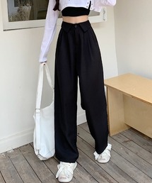 ENLIKE | ウエストフリップデザインパンツ(スウェットパンツ)