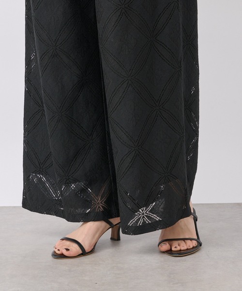 RIVE DROITE（リヴドロワ）の「オーナメントレースパンツ（その他パンツ・レディース・オフホワイト/ブラック・FREE）」の9枚目の写真
