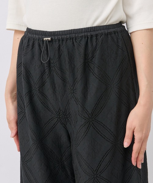 RIVE DROITE（リヴドロワ）の「オーナメントレースパンツ（その他パンツ・レディース・オフホワイト/ブラック・FREE）」の10枚目の写真