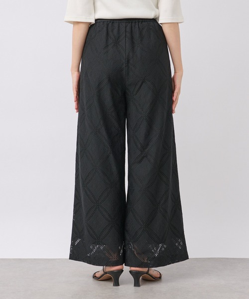 RIVE DROITE（リヴドロワ）の「オーナメントレースパンツ（その他パンツ・レディース・オフホワイト/ブラック・FREE）」の11枚目の写真