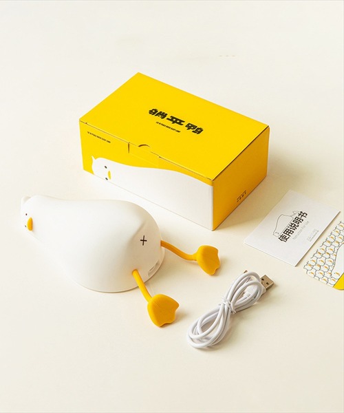 BAYBLO(ベイブロ)の「(SB)ぐでっと カモさん シリコン ルームライト(照明・レディース・オフホワイト・ONE SIZE)」の14枚目の写真