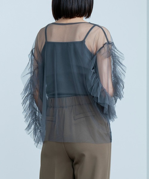 【美品】コーデ売り♡UNTITLED 半袖シャツブラウス＆チュールキャミソール 楽天市場】【OUTLET！クーポンで2,216円～】 ブラウス