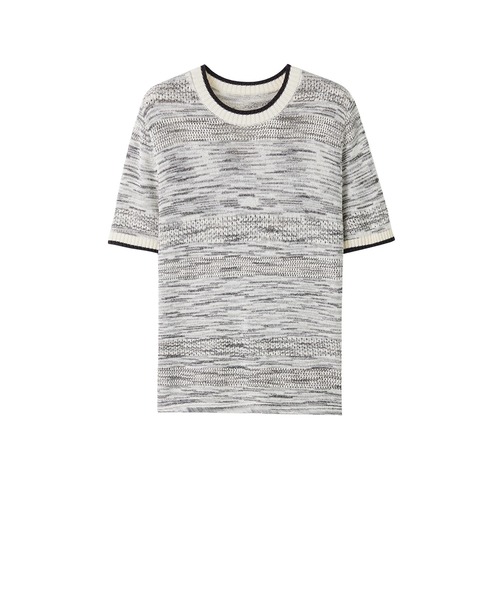 tシャツ 「tageechita」サマーニット/メランジトップス・Tシャツ・プルオーバー レディース メンズ セール】【tageechita】サマーニット/メランジトップス・Tシャツ
