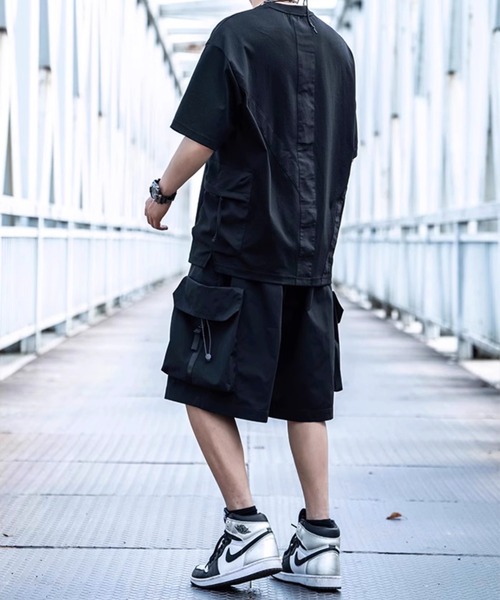 WESTBOY（ウエストボーイ）の「カーゴポケット ショートパンツ WO24S5PT07【WB ORIGINALS】（カーゴパンツ・メンズ・ブラック・XL/M/L）」の8枚目の写真