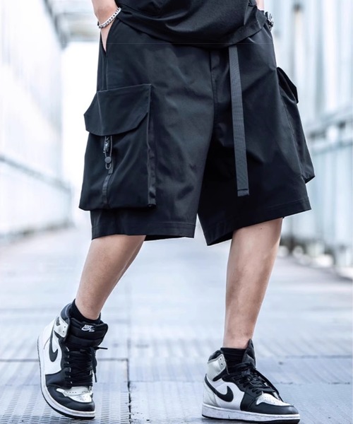 WESTBOY（ウエストボーイ）の「カーゴポケット ショートパンツ WO24S5PT07【WB ORIGINALS】（カーゴパンツ・メンズ・ブラック・XL/M/L）」の10枚目の写真