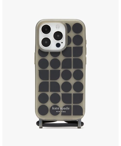 【セール】ノエル アイフォン 15 Pro ケース クロスボディ（スマホケース/カバー）｜kate spade new york（ケイトスペード ニューヨーク）