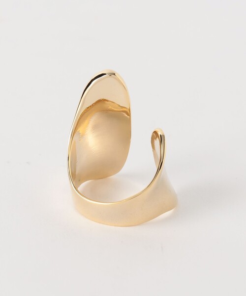 BEAUTY&YOUTH UNITED ARROWS（ビューティーアンドユースユナイテッドアローズ）の「メタル アシンメトリー リング（リング・レディース・シルバー/ゴールド・12）」の4枚目の写真