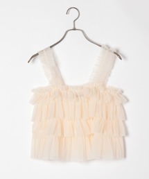 Heather | チュールティアードキャミ　132693(キャミソール)