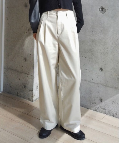 完売品❗️sirone/ ビックチノタックパンツ sirone / ボトムス