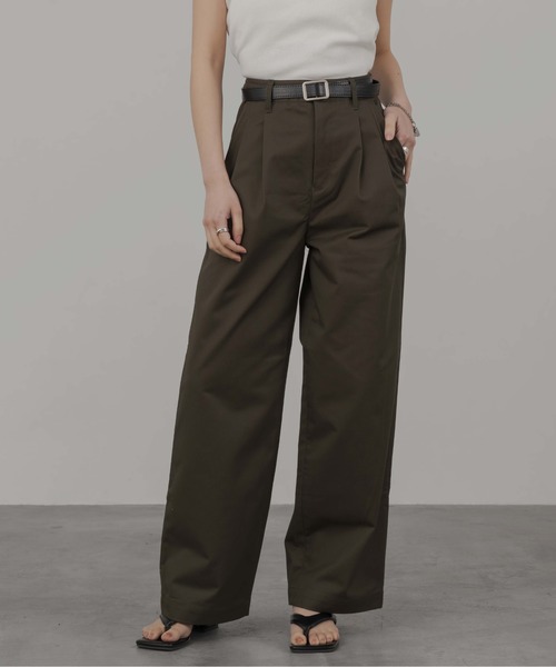 アットラスト・チノパンツ・アーミーチノ・ワイド・ストレート・38 アットラスト・チノパンツ・アーミーチノ・ワイド・ストレート・38