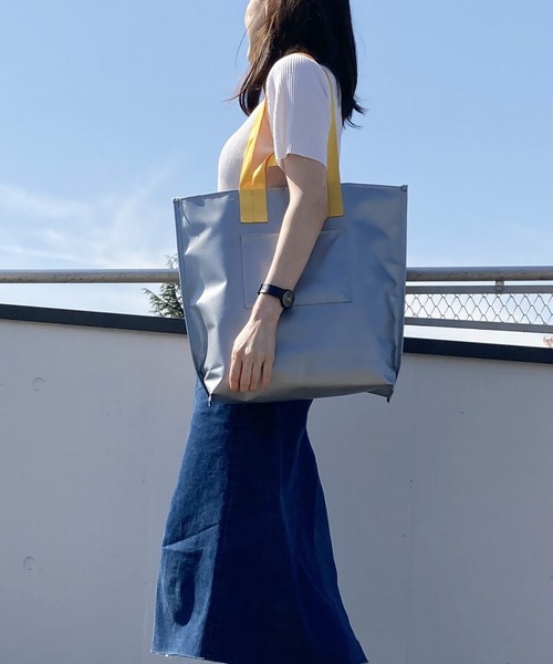 ROOTOTE(ルートート)の「ルートート / RO.TALL.glassy-A(トートバッグ・レディース・ブルー/ピンク/シルバー/ブラック/ホワイト・FREE)」の5枚目の写真