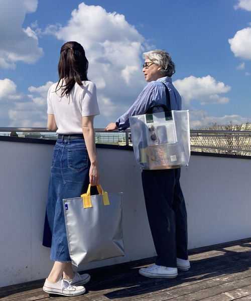 ROOTOTE(ルートート)の「ルートート / RO.TALL.glassy-A(トートバッグ・レディース・ブルー/ピンク/シルバー/ブラック/ホワイト・FREE)」の21枚目の写真