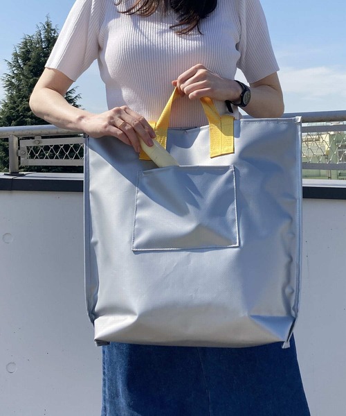 ROOTOTE(ルートート)の「ルートート / RO.TALL.glassy-A(トートバッグ・レディース・ブルー/ピンク/シルバー/ブラック/ホワイト・FREE)」の14枚目の写真