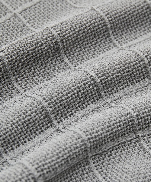 le cercle ADAM ET ROPE'（ルセルクルアダムエロペ）の「【セットアップ対応】ダイヤメッシュフーディー（パーカー・レディース・ブラック系その他/グレー系その他・FREE）」の22枚目の写真