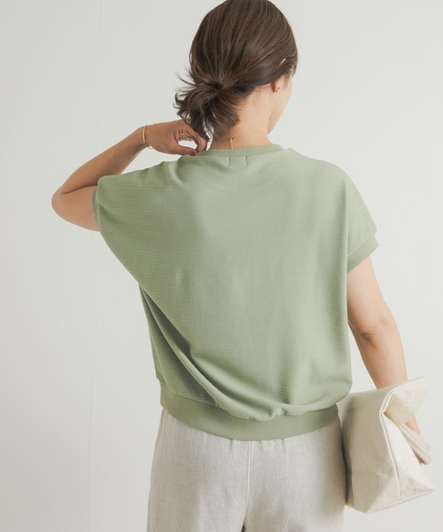 URBAN RESEARCH DOORS(アーバンリサーチドアーズ)の「ジャガードフレンチプルオーバー(Tシャツ/カットソー・レディース・ネイビー/オフホワイト/カーキ・MEDIUM)」の11枚目の写真