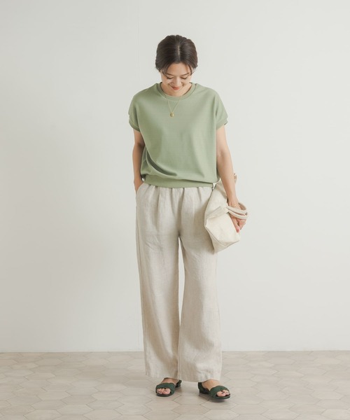 URBAN RESEARCH DOORS(アーバンリサーチドアーズ)の「ジャガードフレンチプルオーバー(Tシャツ/カットソー・レディース・ネイビー/オフホワイト/カーキ・MEDIUM)」の16枚目の写真