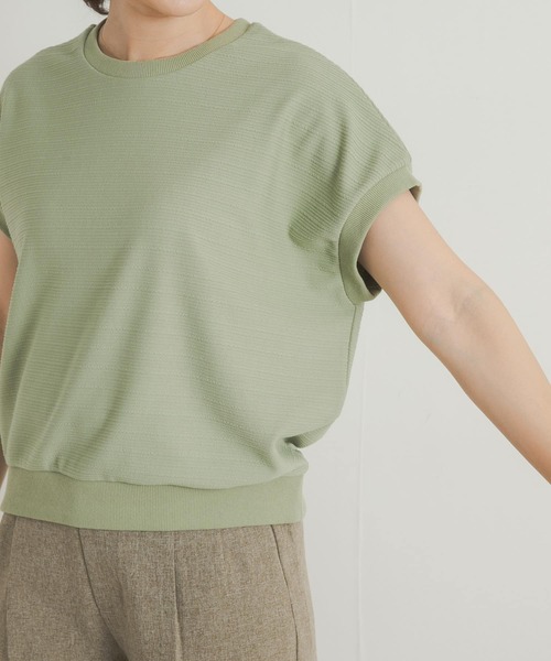 URBAN RESEARCH DOORS(アーバンリサーチドアーズ)の「ジャガードフレンチプルオーバー(Tシャツ/カットソー・レディース・ネイビー/オフホワイト/カーキ・MEDIUM)」の21枚目の写真