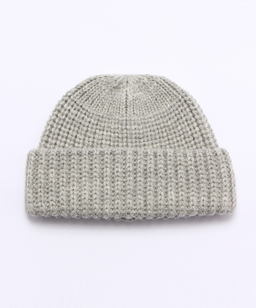 crepuscule（クレプスキュール）の「CREPUSCULE / クレプスキュール ニットキャップ（ニットキャップ/ビーニー・メンズ・ブラウン/ネイビー/チャコールグレー/ブラック/カーキ・FREE）」の3枚目の写真