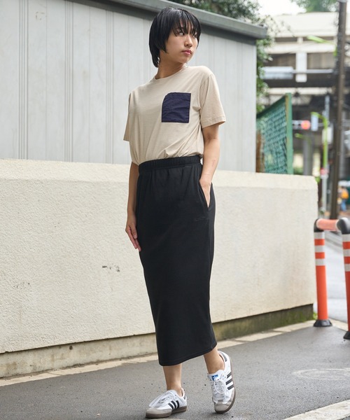 Arnold Palmer（アーノルドパーマー）の「リブ ナロースカート（スカート・レディース・ブラック/チャコールグレー/ベージュ・S/M/L）」の10枚目の写真