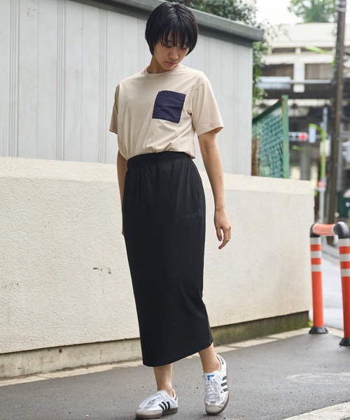 Arnold Palmer（アーノルドパーマー）の「リブ ナロースカート（スカート・レディース・ブラック/チャコールグレー/ベージュ・S/M/L）」の11枚目の写真