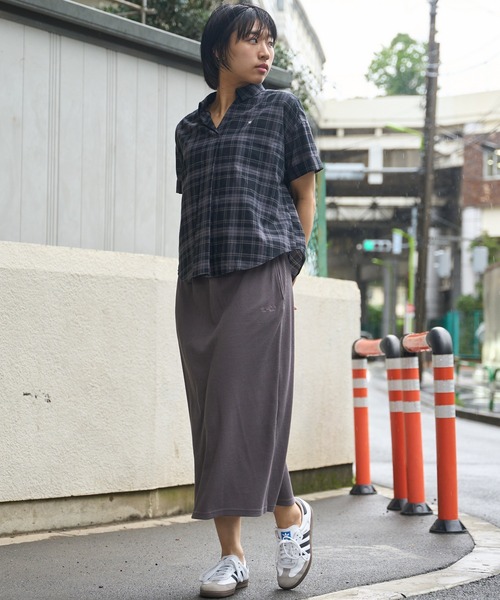 Arnold Palmer（アーノルドパーマー）の「リブ ナロースカート（スカート・レディース・ブラック/チャコールグレー/ベージュ・S/M/L）」の13枚目の写真