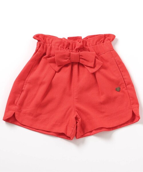 apres les cours(アプレレクール)の「ハートポケットショートきゅんパンツ(その他パンツ・キッズ・その他3/ドット/インディゴブルー/レッド・90/100/110/120/80/130/140)」の10枚目の写真