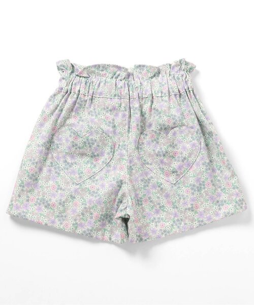 apres les cours(アプレレクール)の「ハートポケットショートきゅんパンツ(その他パンツ・キッズ・その他3/ドット/インディゴブルー/レッド・90/100/110/120/80/130/140)」の8枚目の写真