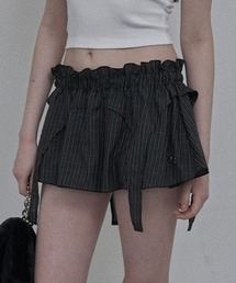 SETUP EXE／ギャザースカートパンツ