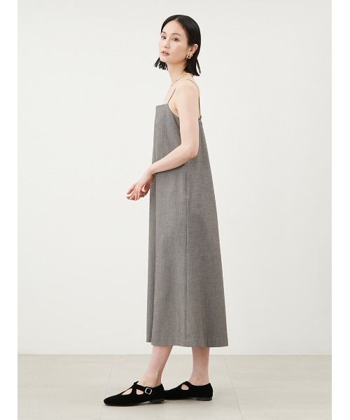 今季新品　Mila Owen キャミワンピース ベージュ キャミワンピース｜Mila Owen（ミラオーウェン）の通販サイト