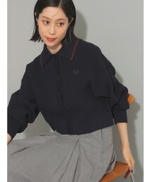 Ray BEAMS | FRED PERRY / 別注 Tipped Collar Cardigan(カーディガン/ボレロ)