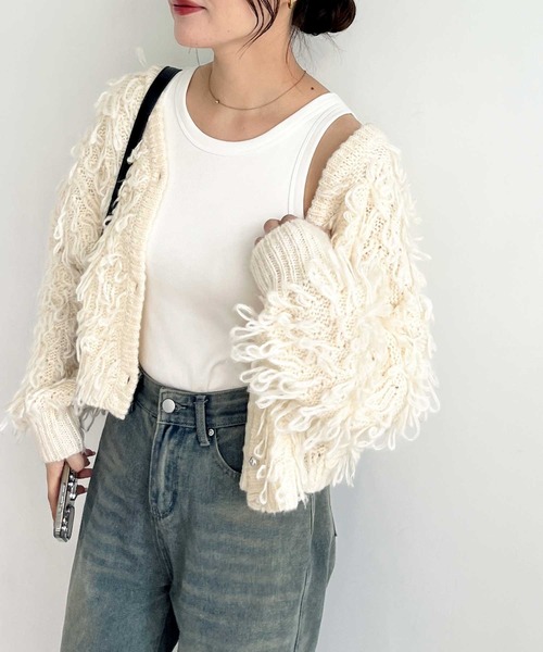 ジェンヌ　ループボレロ シャイニーカノコボレロ | カーデ | JUSGLITTY（ジャス