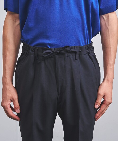 UNITED ARROWS(ユナイテッドアローズ)の「トロピカル スリム テーパード サイドシャーリング パンツ(スラックス・メンズ・ネイビー/グレー・48/46/44/50/52)」の7枚目の写真